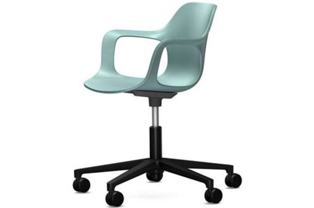 Vitra - HAL Armchair Studio Drehstuhl - eisgrau - indoor