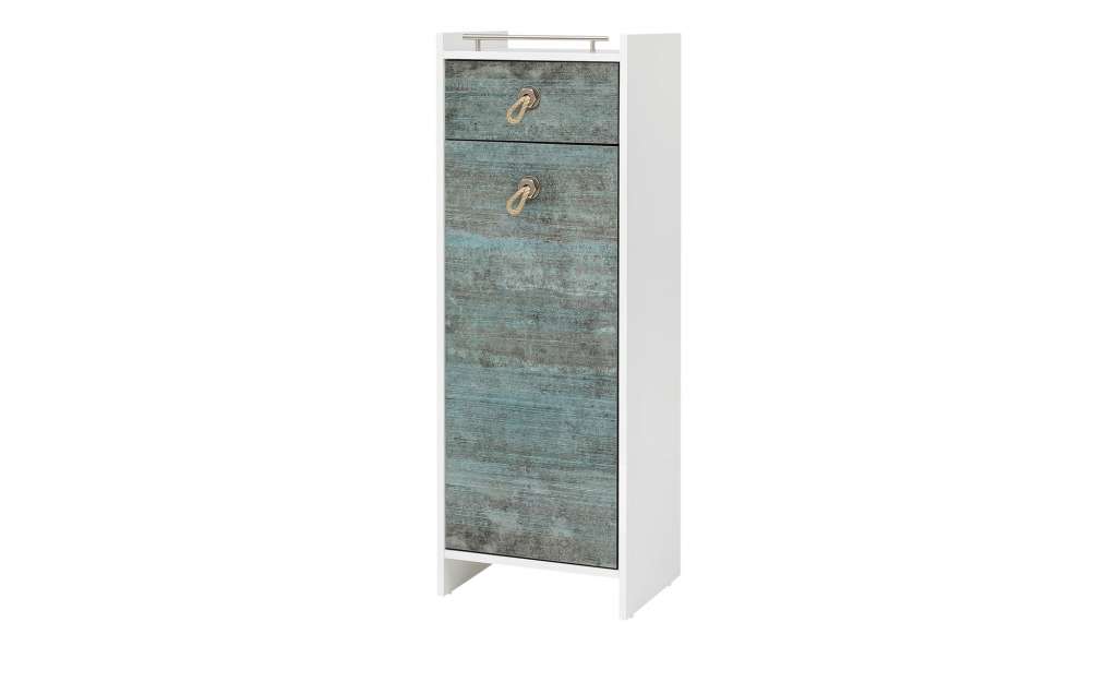 Highboard  Sailor ¦ grün ¦ Maße (cm): B: 40,2 H: 114,3 T: 33 Schränke > Badschränke > Bad-Hochschränke - Höffner