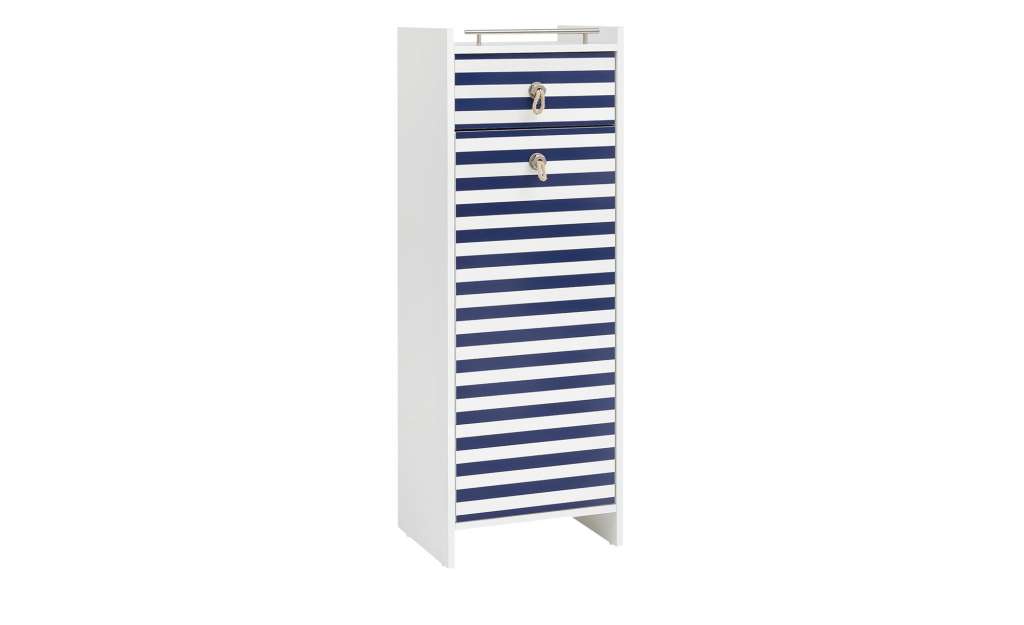 Highboard  Sailor ¦ blau ¦ Maße (cm): B: 40,2 H: 114,3 T: 33 Schränke > Badschränke > Bad-Hochschränke - Höffner
