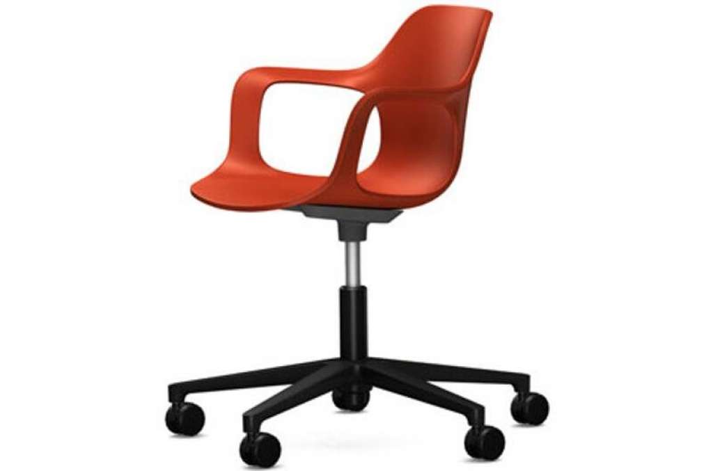 Vitra - HAL Armchair Studio Drehstuhl - orange - indoor