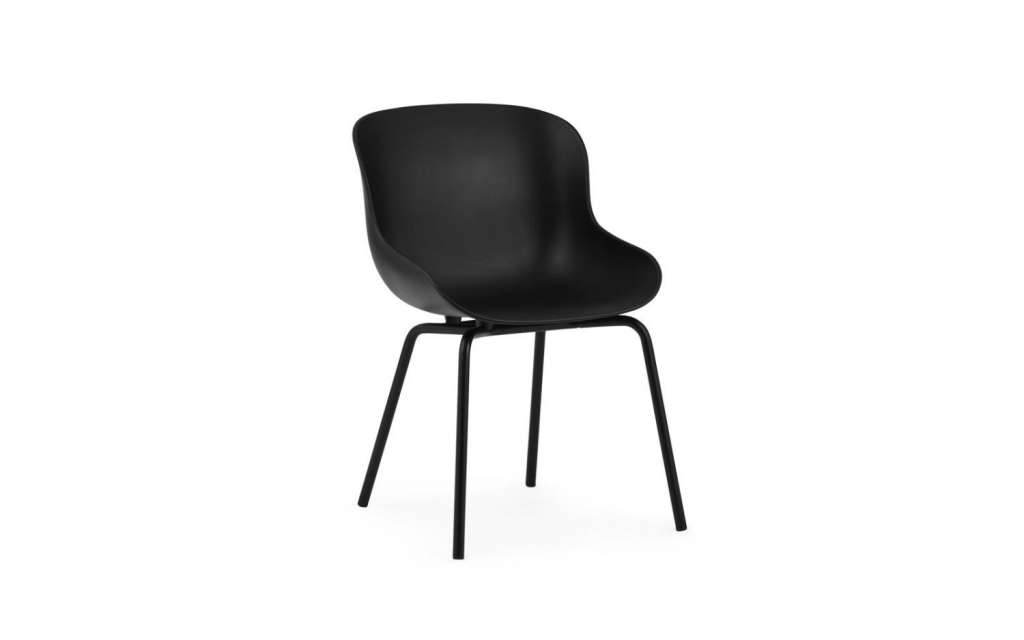 Normann Copenhagen - Hyg Stuhl - grau - indoor