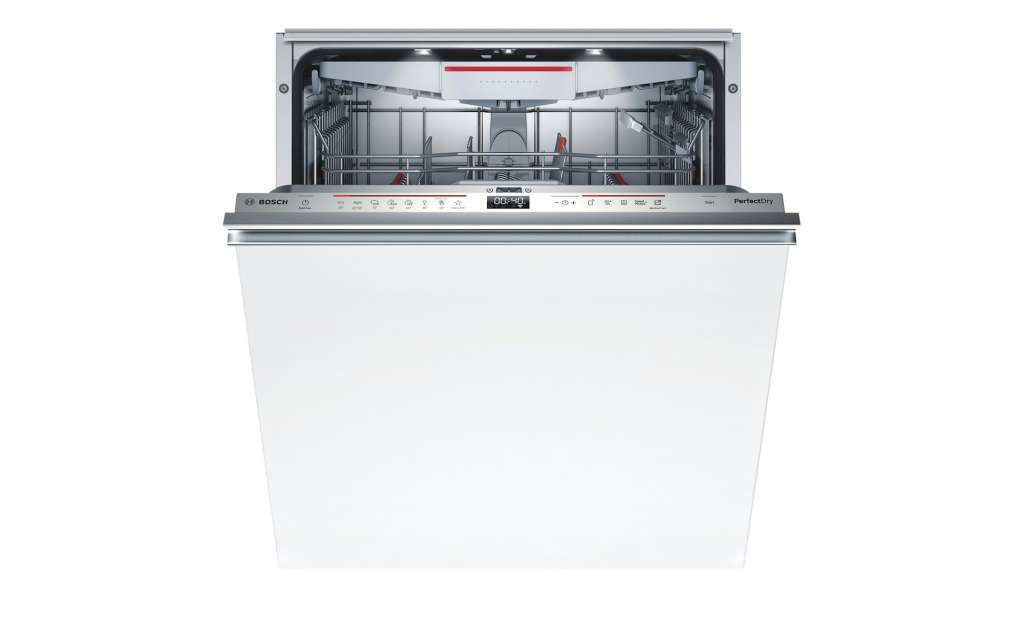 BOSCH  Einbau-Geschirrspüler  SMV6ZCX49E ¦ silber ¦ Kunststoff, Metall, Edelstahl ¦ Maße (cm): B: 59,8 H: 81,5 T: 55 Elektrogeräte > Einbaugeräte - Höffner