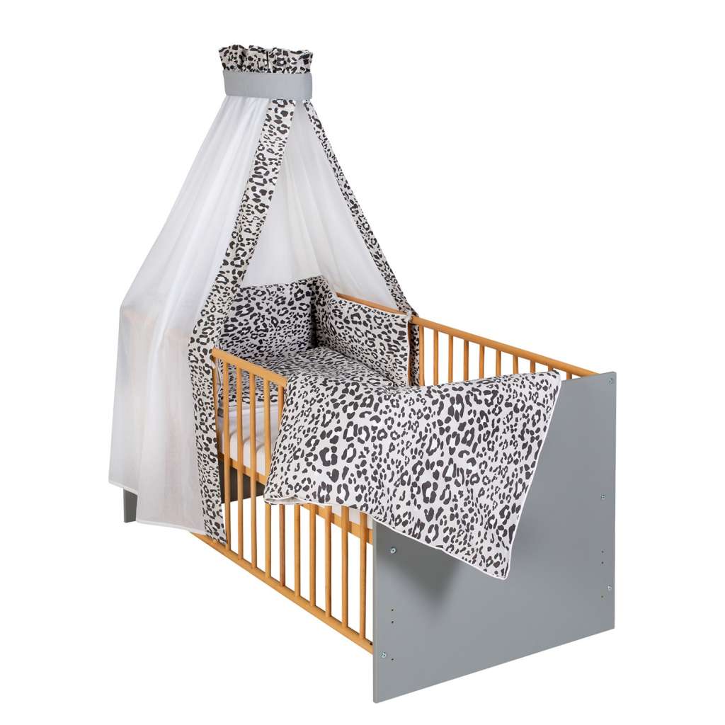 home24 Kinderbett Classic Grey