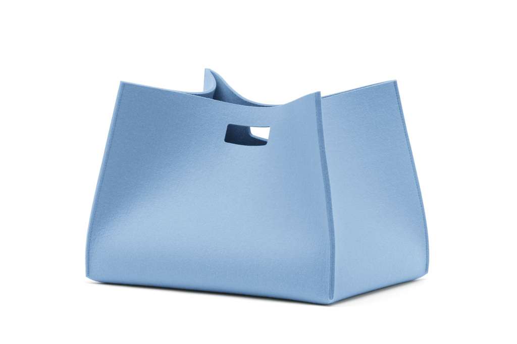 Hey-Sign - Tall Box Rechteckig Aufbewahrungsbox - Pastellblau - indoor