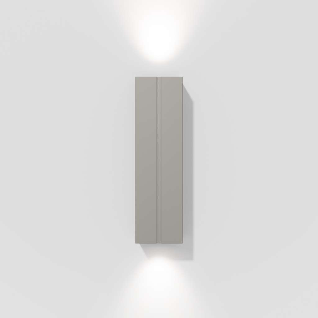 IP44.de - Cut Wandleuchte - grau - indoor