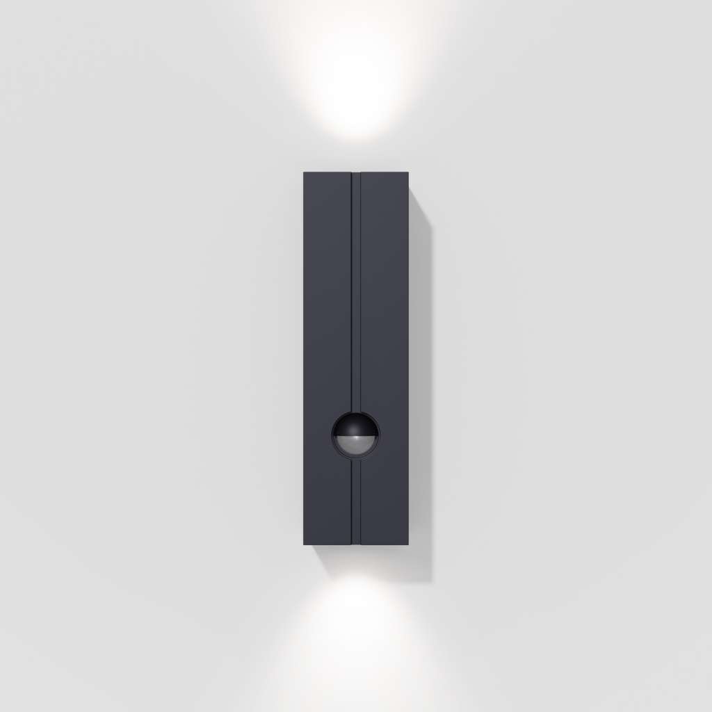 IP44.de - Cut Control Wandleuchte - schwarz - indoor