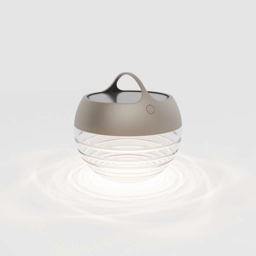 IP44.de - Aqu Akku Leuchte - bright bronze - S - indoor