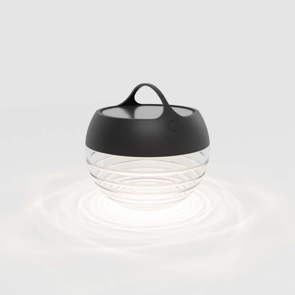 IP44.de - Aqu Akku Leuchte - jet black - S - indoor