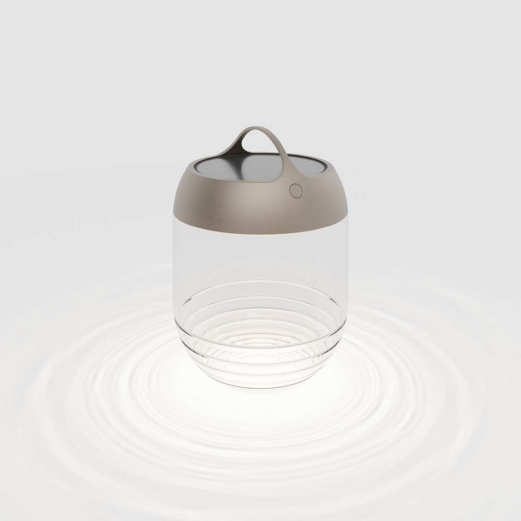 IP44.de - Aqu Akku Leuchte - bright bronze - M - indoor