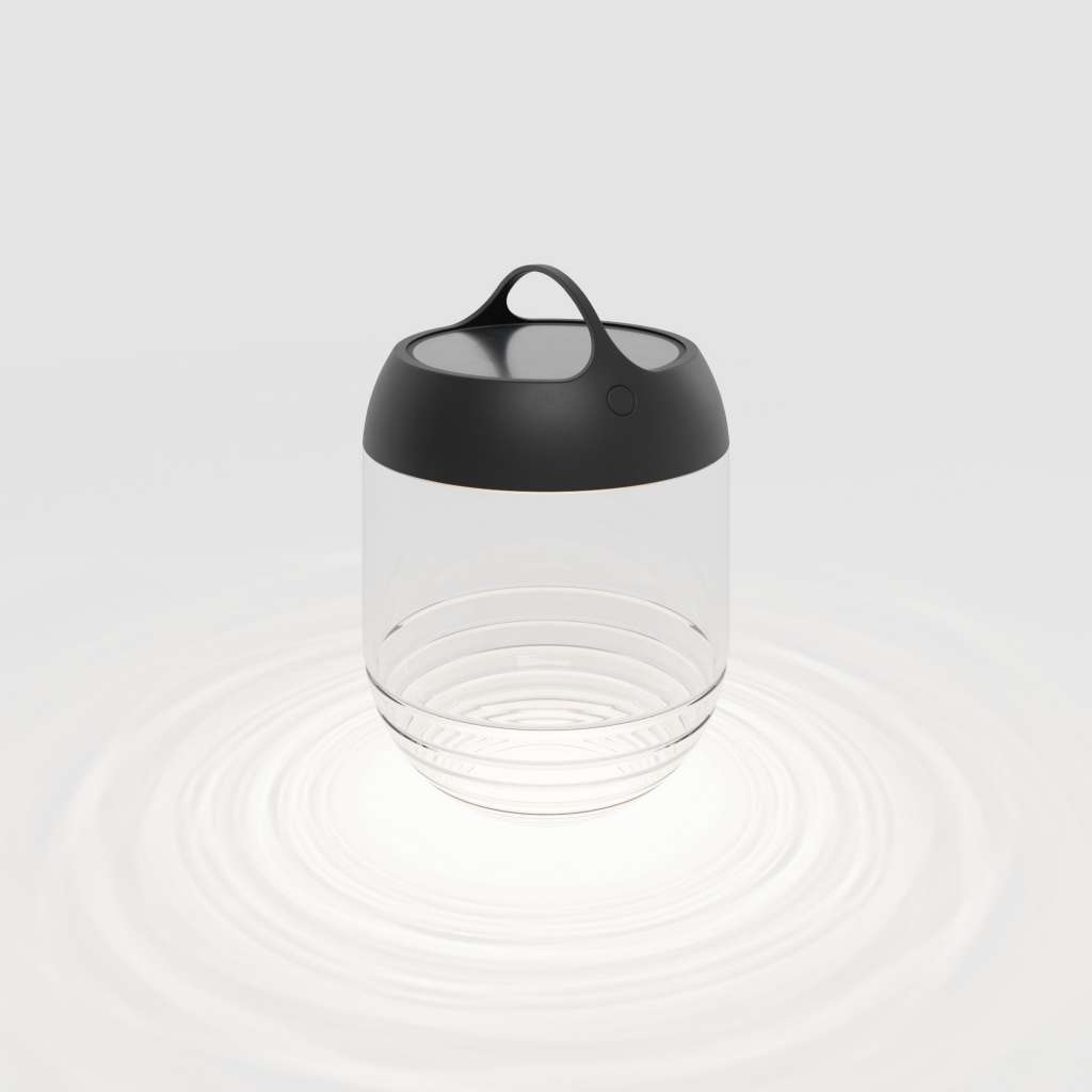 IP44.de - Aqu Akku Leuchte - jet black - M - indoor