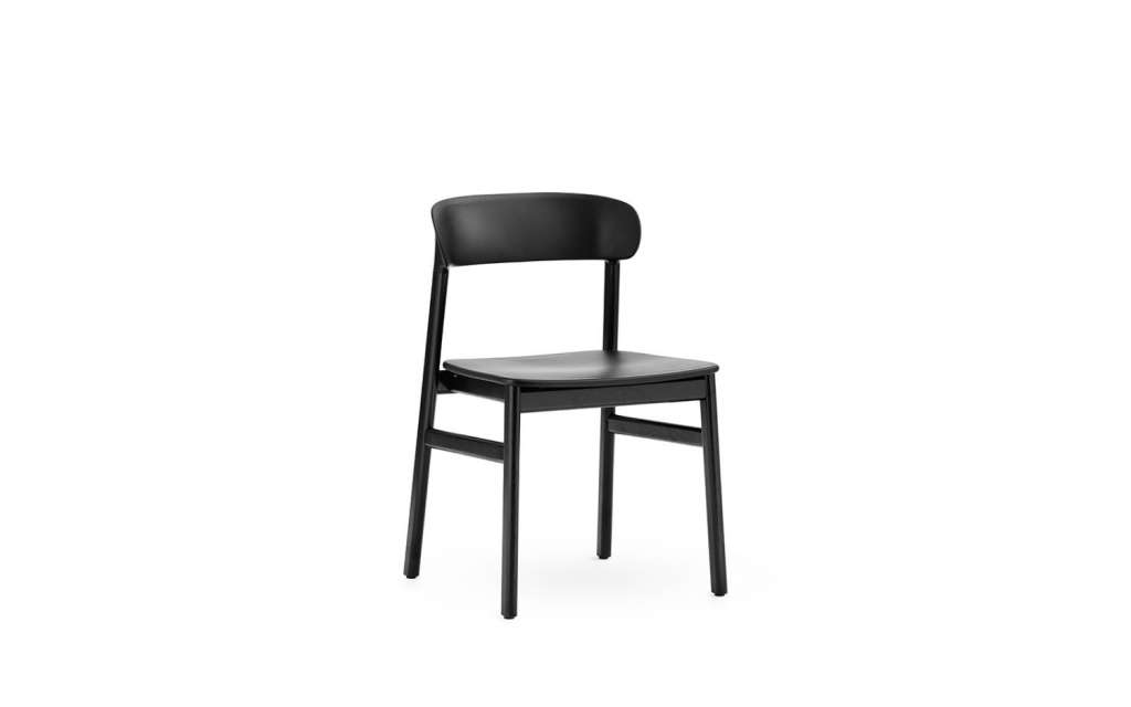 Normann Copenhagen - Herit Stuhl - Gestell schwarze Eiche - black - indoor