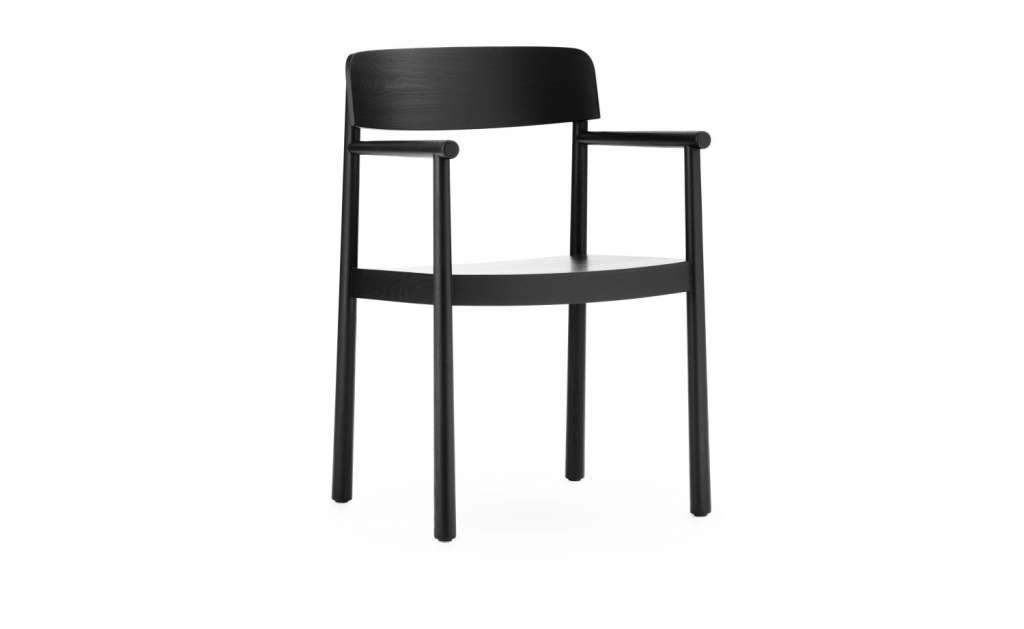 Normann Copenhagen - Timb Armlehnstuhl - Schwarz - indoor