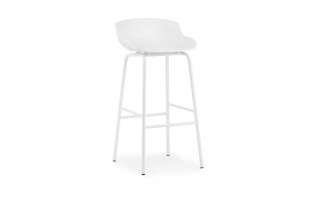 Normann Copenhagen - Hyg Barhocker 75cm - weiß - indoor