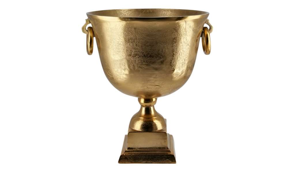 Deko Objekt  Pokal ¦ gold ¦ Aluminum ¦ Maße (cm): H: 37 Ø: 30 Dekoration > Dekoartikel - Höffner