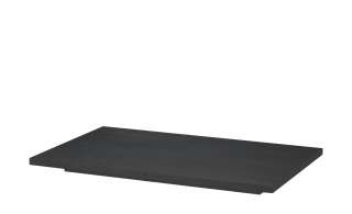 Tischplatte  Foresta ¦ schwarz ¦ Maße (cm): B: 90 H: 9 Tische > Tischplatten - Höffner