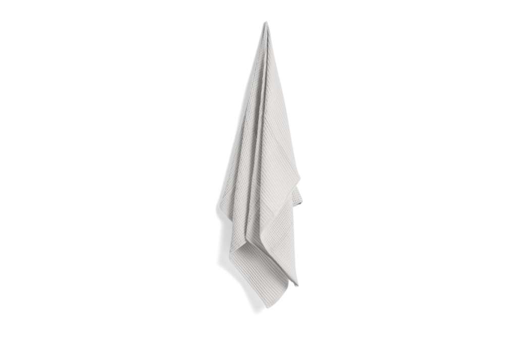 HAY - Giant Waffle Handtuch - grey - L - indoor