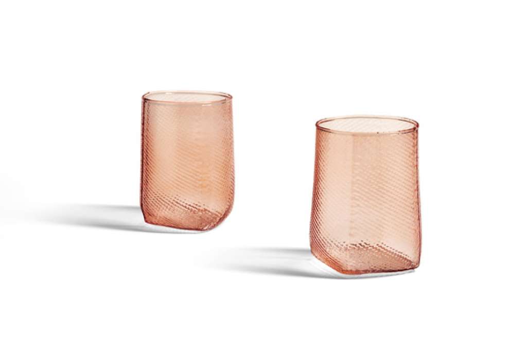 HAY - Tela Votive Gläser 2er Set - peach - indoor