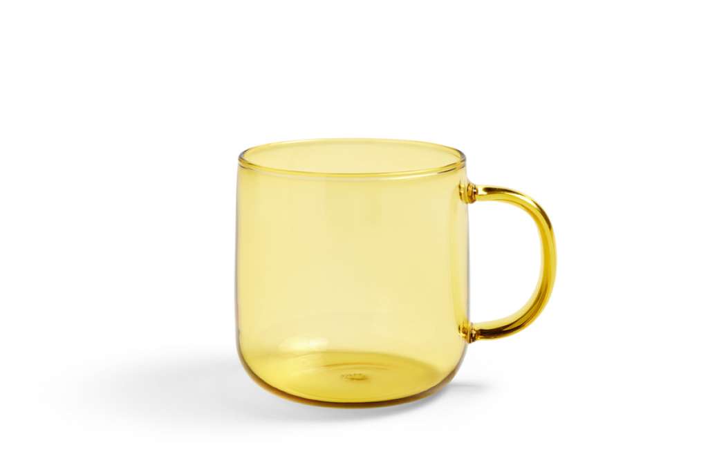 HAY - Borosilicate Mug - yellow - indoor