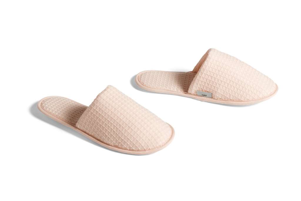 HAY - Waffle Slipper - peach - indoor