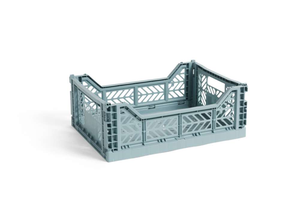 HAY - Colour Crate Korb - teal   - M - indoor