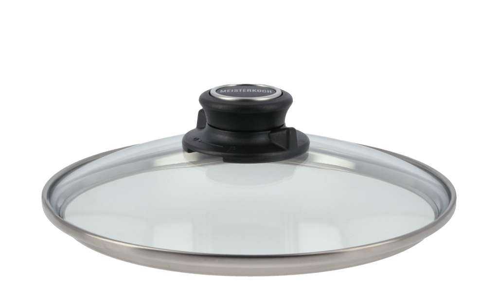 Meisterkoch Sicherheitsglasdeckel 20 cm ¦ transparent/klar ¦ Edelstahl, Glas Ø: 20 Töpfe & Pfannen & Zubehör > Zubehör Töpfe Pfannen - Höffner