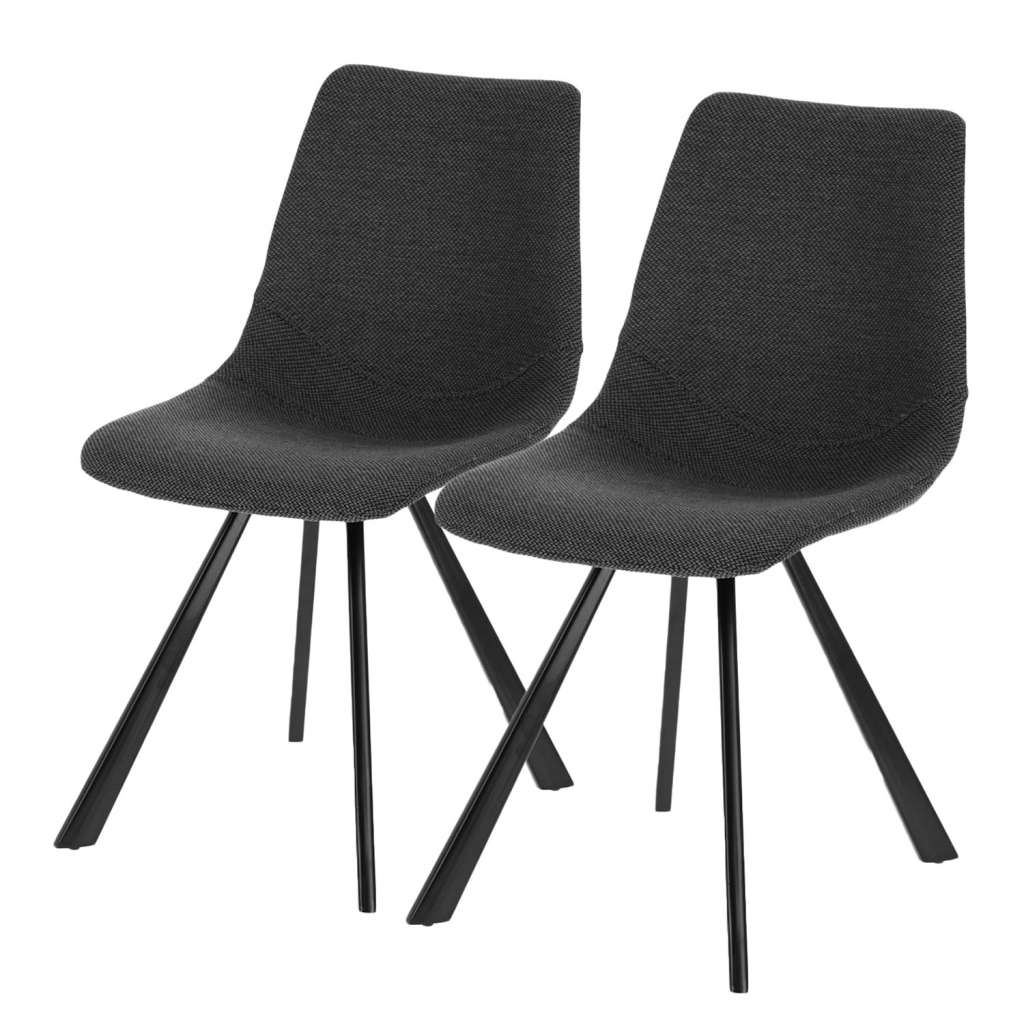 home24 Polsterstuhl Kolia II (2er-Set)