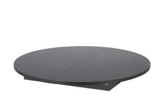 Tischplatte  Foresta ¦ schwarz ¦ Maße (cm): H: 9 Ø: 110 Tische > Tischplatten - Höffner