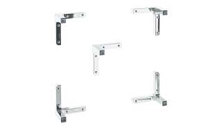 Universal-Fuß-Set  Teotti ¦ silber ¦ Maße (cm): B: 12 H: 9 T: 12 Sonstiges Zubehör - Höffner