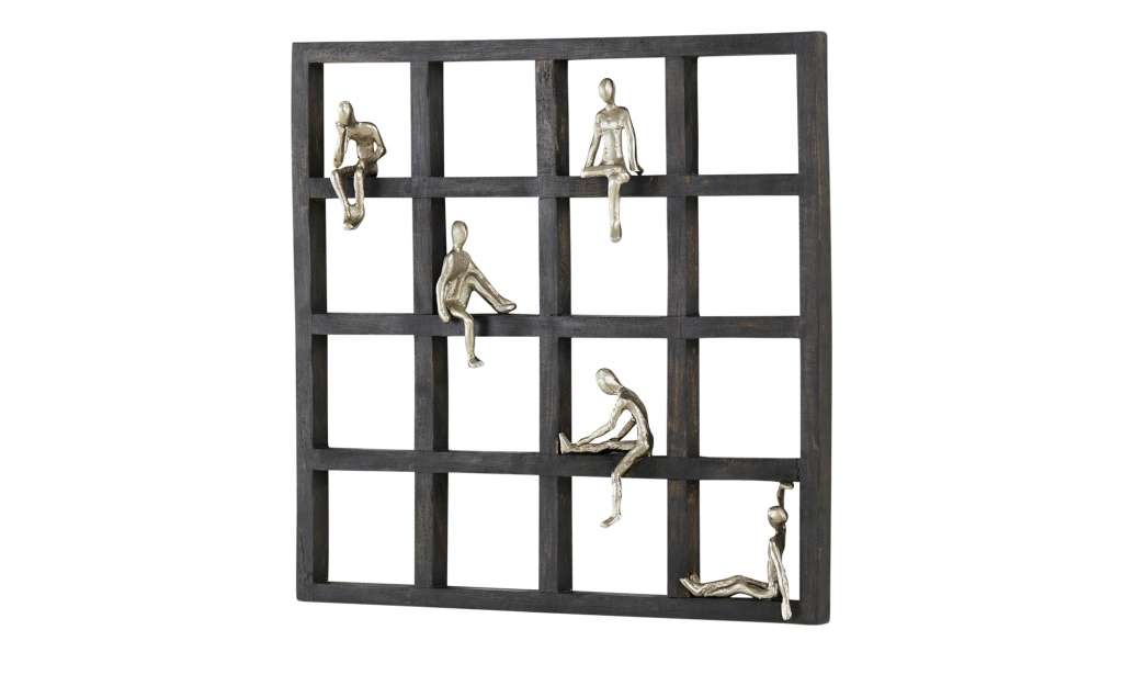 Setzkasten ¦ schwarz ¦ Maße (cm): B: 51 H: 50 T: 5 Regale > Büroregale - Höffner