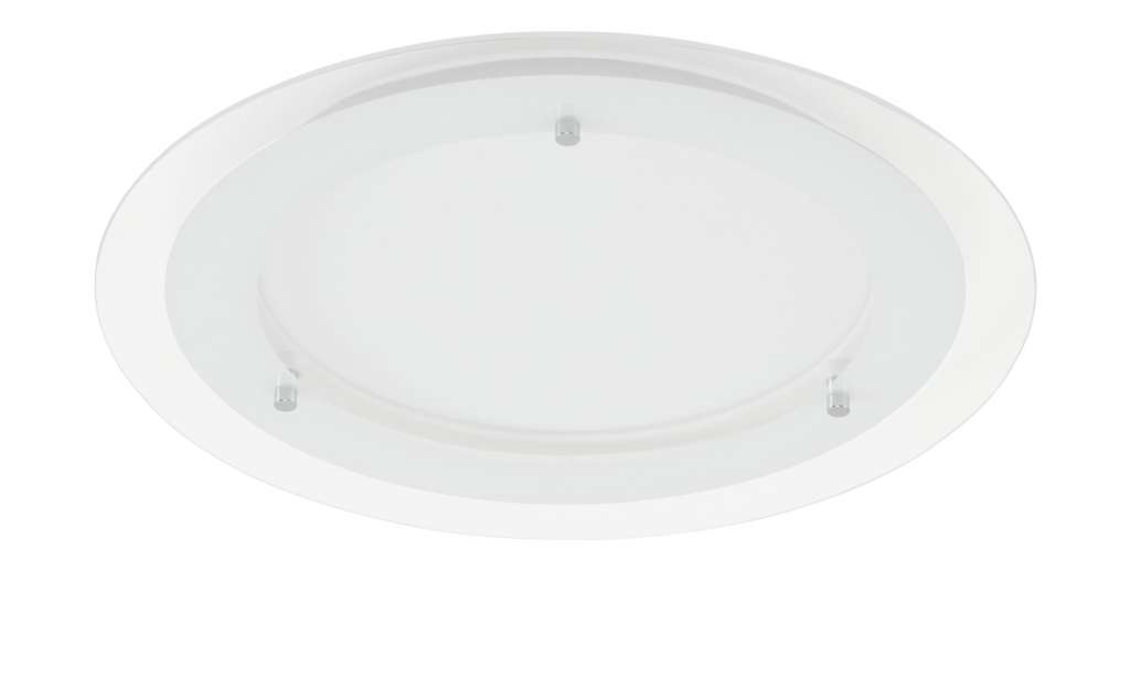 LED-Deckenleuchte, weiß mit Hintergrundbeleuchtung ¦ weißØ: 40 Lampen & Leuchten > Innenleuchten > Deckenleuchten - Höffner