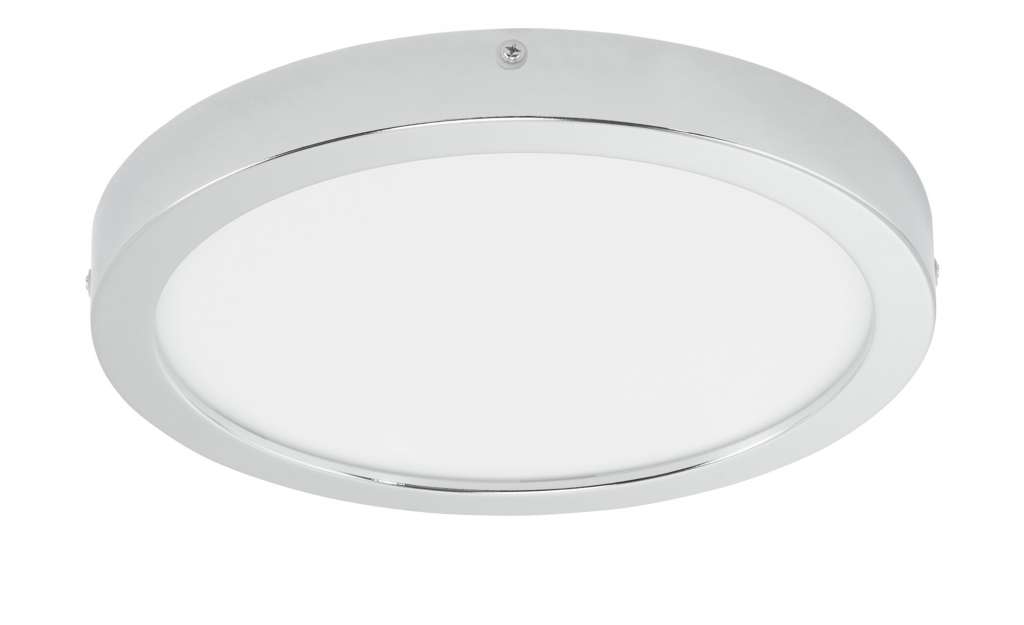 LED-Bad-Deckenleuchte, 1-flammig, rund ¦ silber ¦ Maße (cm): H: 3,2 Ø: 30 Lampen & Leuchten > Innenleuchten > Deckenleuchten - Höffner