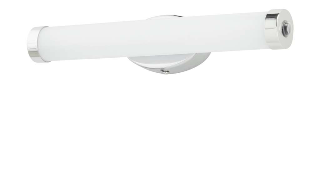 LED-Badwandleuchte, 1-flammig, chrom ¦ silber ¦ Maße (cm): B: 6,5 H: 6,5 Lampen & Leuchten > Innenleuchten > Wandleuchten - Höffner