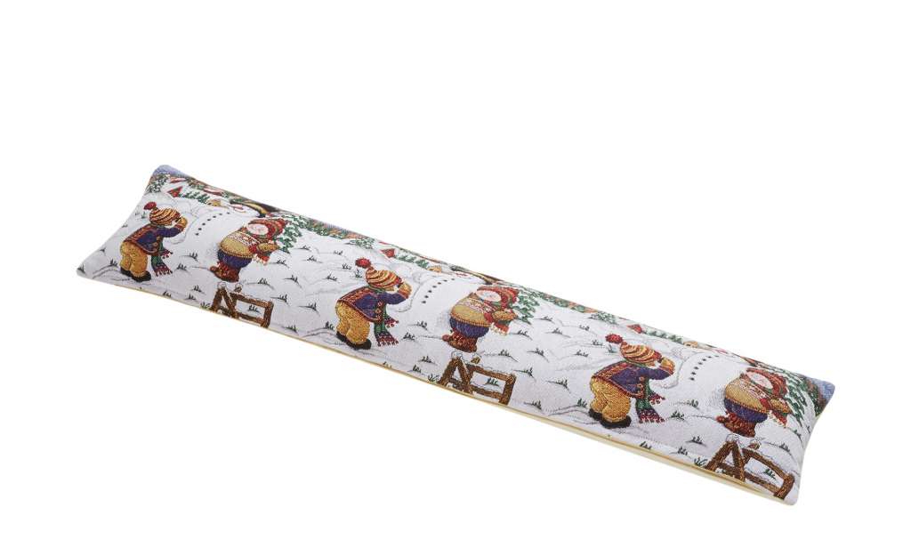 LAVIDA Zugluftstopper  Schneemann ¦ weiß ¦ Vorderseite: 60% Baumwolle, 40% Polyester ¦ Maße (cm): B: 22 Dekoration > Dekoartikel - Höffner