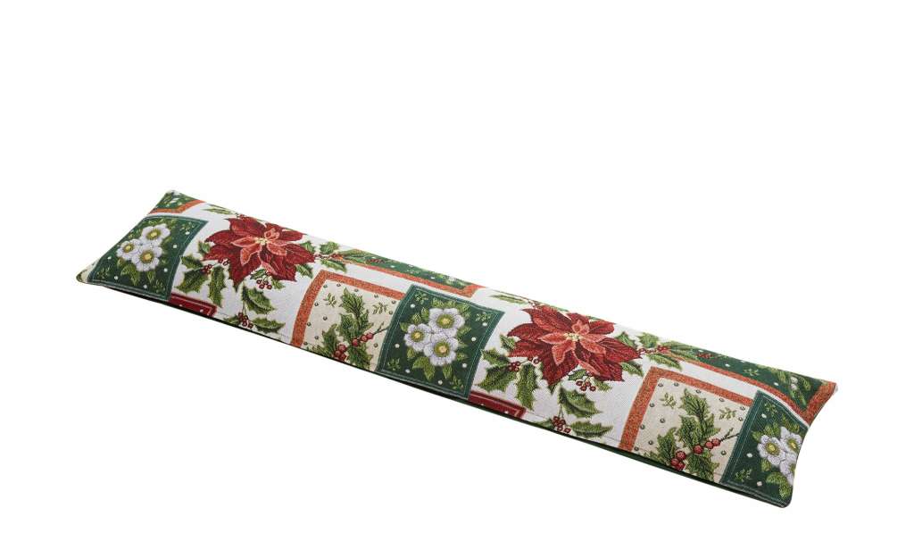 LAVIDA Zugluftstopper  Weihnachten ¦ grün ¦ 100% Polyesterfüllung, 450gr ¦ Maße (cm): B: 22 Dekoration > Dekoartikel - Höffner