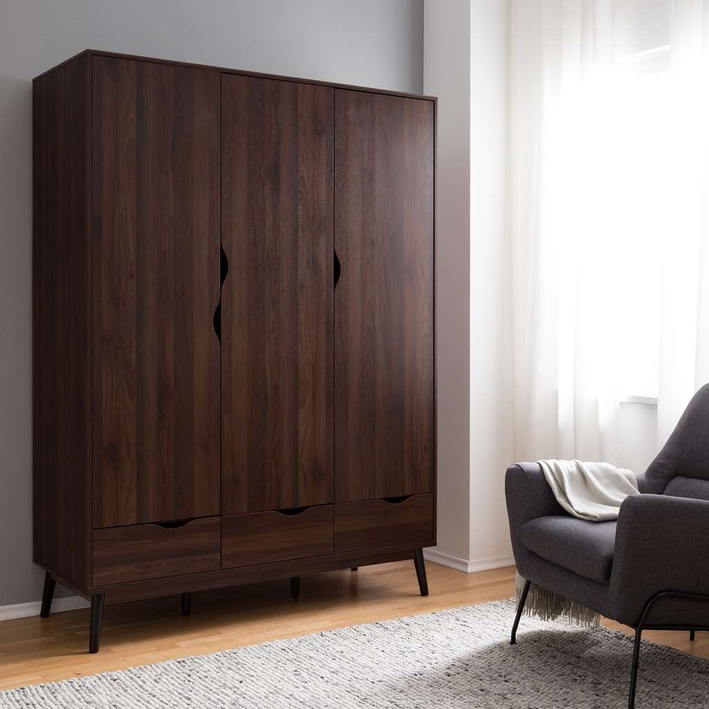 home24 Drehtürenschrank Gjora