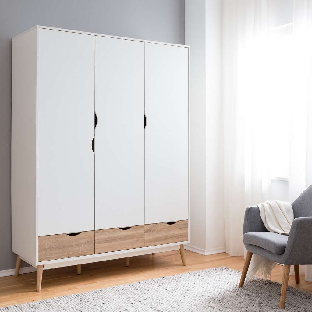 home24 Drehtürenschrank Sunddal