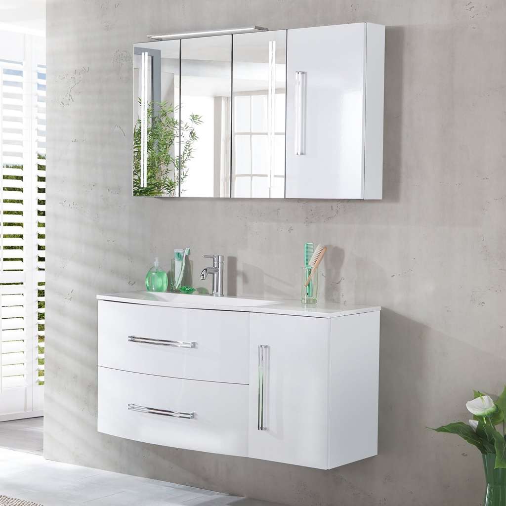 home24 Badezimmerset Lugano I (3-teilig)