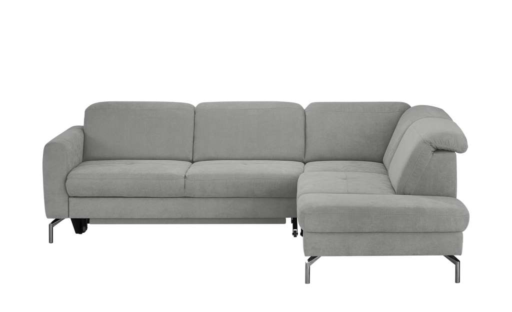 uno Ecksofa grau - Webstoff Lea ¦ grau ¦ Maße (cm): H: 87 Polstermöbel > Sofas > Ecksofas - Höffner