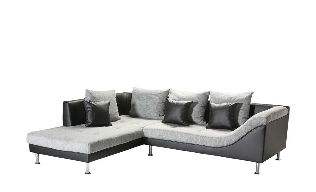 Ecksofa  Rico ¦ schwarz ¦ Maße (cm): B: 255 H: 95 T: 205 Polstermöbel > Sofas > Ecksofas - Höffner