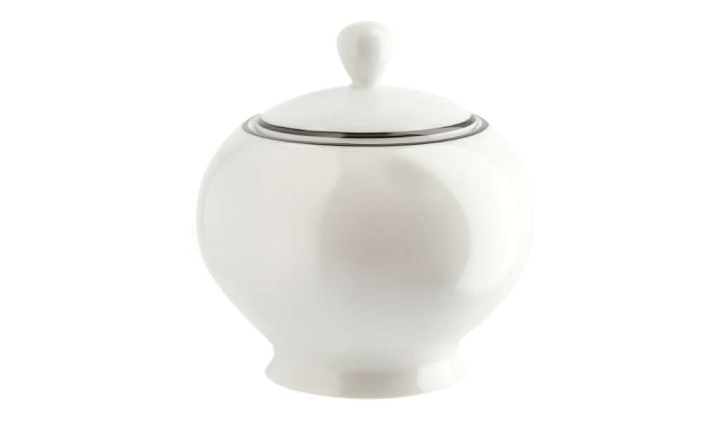 Peill+Putzler Zuckerdose mit Deckel  Bologna ¦ weiß ¦ Porzellan ¦ Maße (cm): H: 10 Ø: 9.5 Geschirr > Einzelgeschirrteile - Höffner