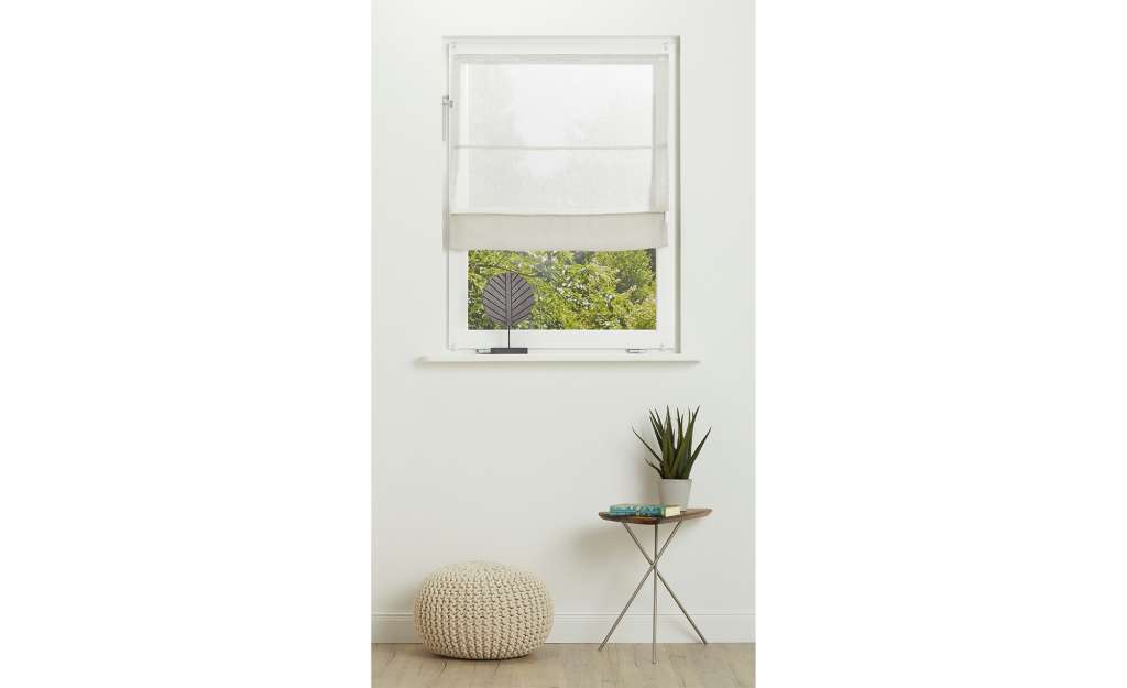 Verspanntes Raffrollo  Brondby ¦ beige ¦ 100% Polyester ¦ Maße (cm): B: 80 H: 130 Gardinen & Vorhänge > Rollos & Sonnenschutz > Rollos - Höffner