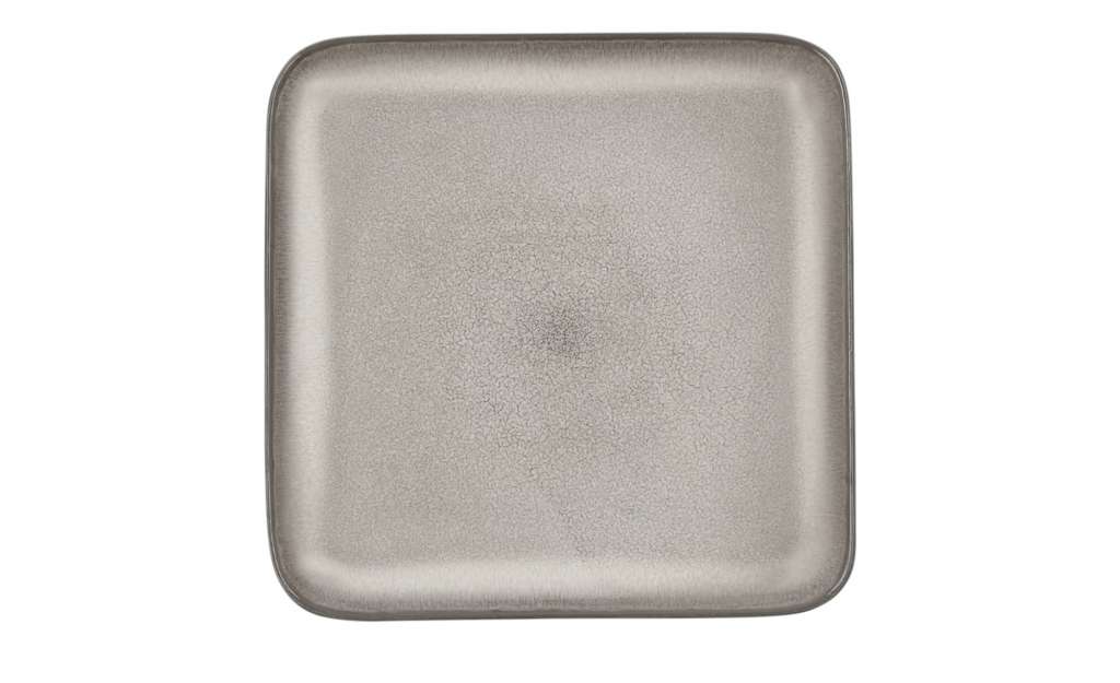 KHG Teller  Rimini ¦ grau ¦ Steinzeug ¦ Maße (cm): B: 19,5 H: 1,5 Geschirr > Teller - Höffner