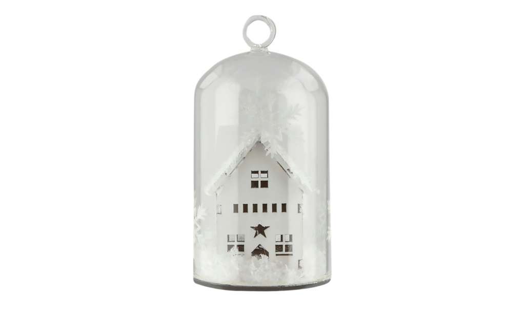 Lichtdeko zum hängen ¦ weiß ¦ Glas , Kunststoff, Holz ¦ Maße (cm): H: 10 Ø: 6.5 Lampen & Leuchten > Innenleuchten > Lichterketten & Dekoleuchten - Höffner