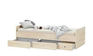 Funktionsliege  Multiraumkonzept ¦ holzfarben ¦ Maße (cm): B: 95 H: 58 T: 204 Kindermöbel > Kinderbetten - Höffner