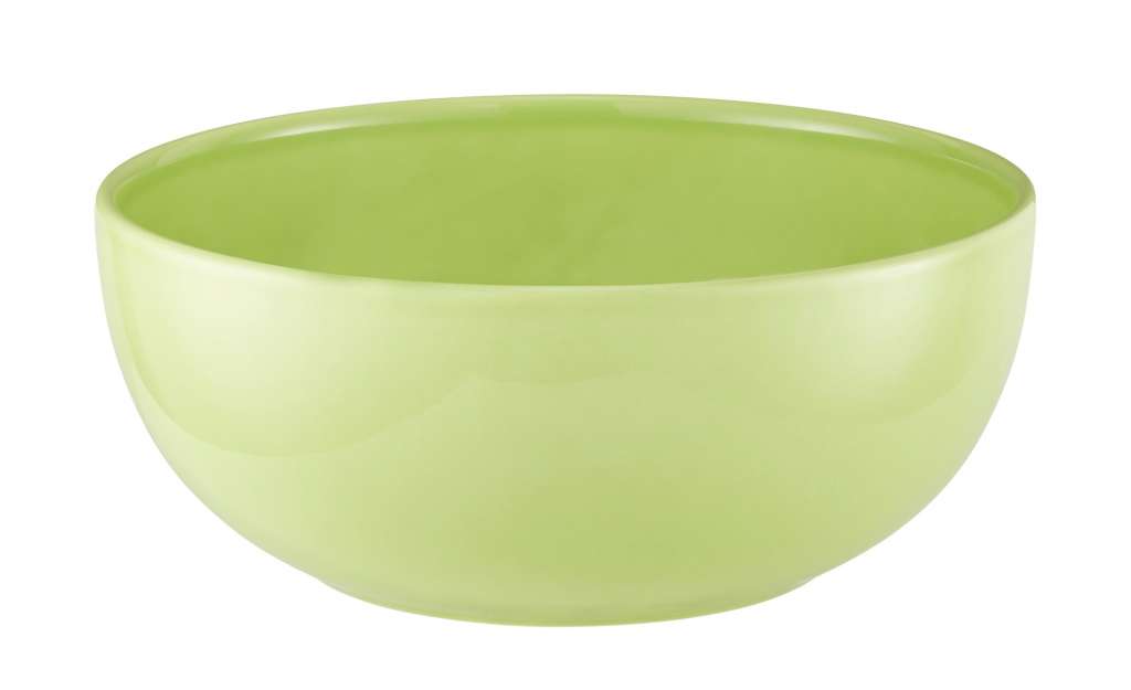 KHG Schüssel ¦ grün ¦ Keramik ¦ Maße (cm): H: 9 Ø: 22 Geschirr > Schalen - Höffner