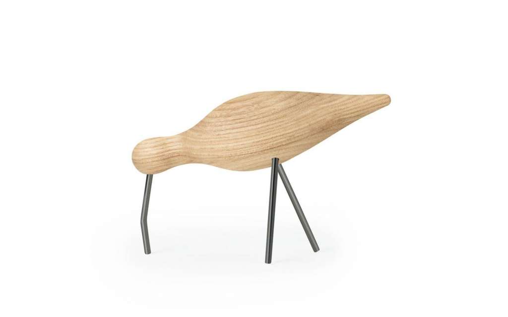 Normann Copenhagen - Shorebird - L - black metallic - indoor