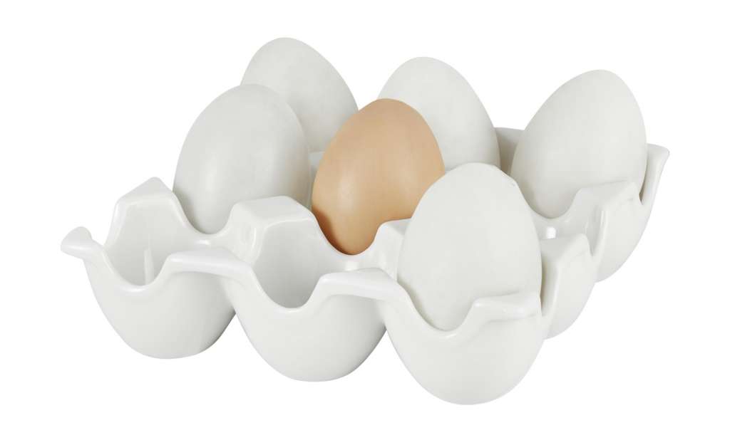 KHG Eier-Schale ¦ weiß ¦ Porzellan ¦ Maße (cm): B: 15 H: 3,8 Geschirr > Schalen - Höffner