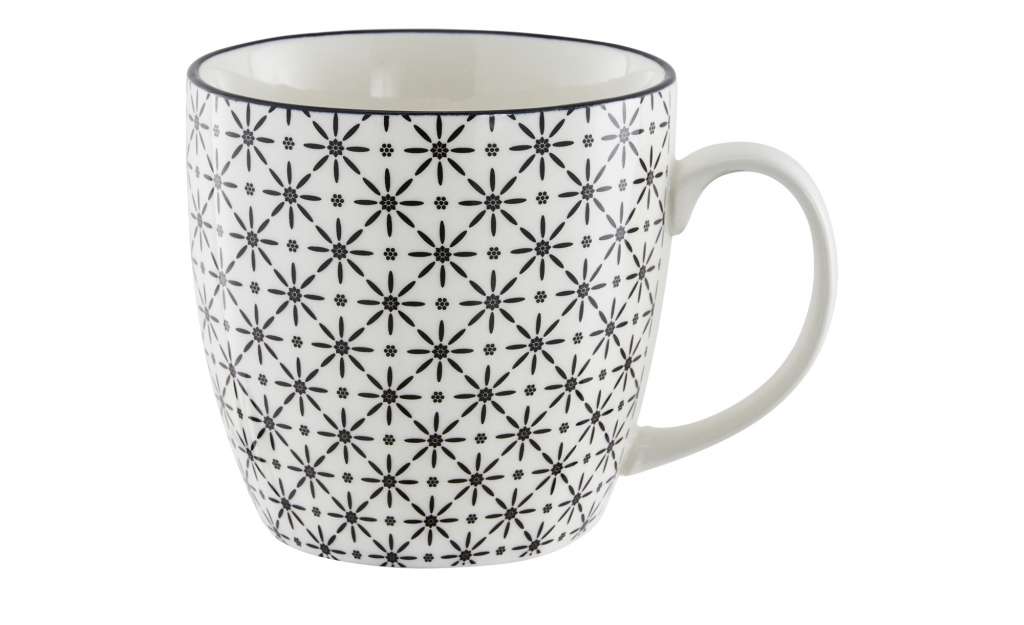 for friends Becher  Juna ¦ schwarz ¦ Porzellan ¦ Maße (cm): H: 10 Ø: 10.5 Geschirr > Becher - Höffner