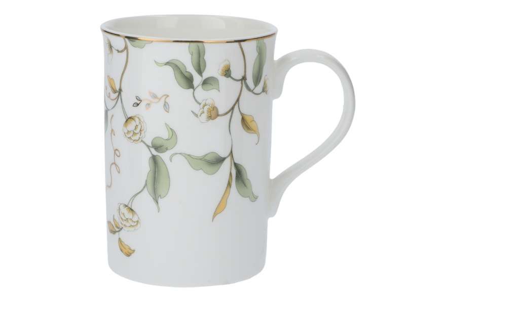 KHG Kaffeebecher  Venice ¦ weiß ¦ Porzellan ¦ Maße (cm): H: 10,6 Ø: 10.9 Geschirr > Tassen - Höffner