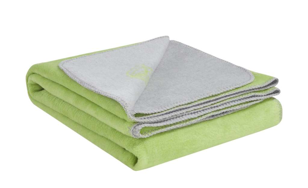 LAVIDA Jacquard-Wendewohnplaid  Hanna ¦ grün ¦ 60% Baumwolle, 40% Polyacryl  ¦ Maße (cm): B: 130 Heimtextilien > Kuscheldecken - Höffner